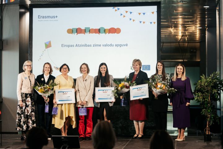 Eiropas Atzinības zīmi valodu apguvē šogad saņēma arī Madlienas vidusskola