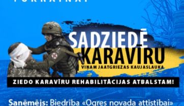 Attēls rakstam: Sadziedē karavīru! Akcija Ukrainas atbalstam