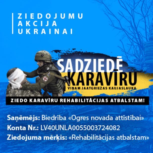 Sadziedē karavīru! Akcija Ukrainas atbalstam