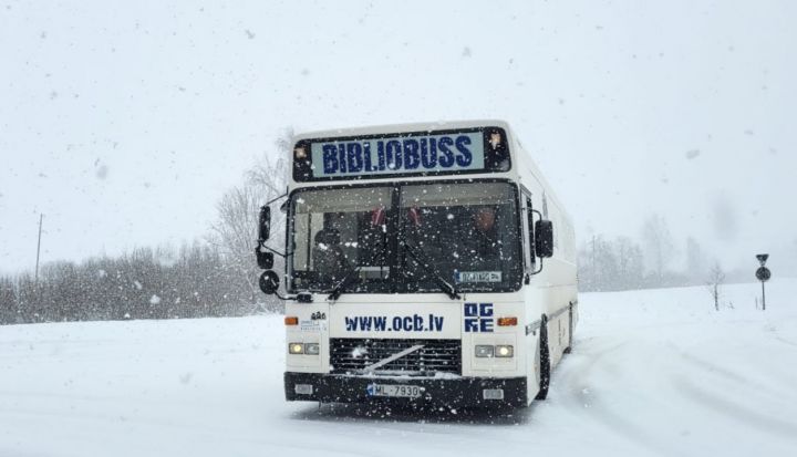 Ar šī gada februāri Ogres Centrālās bibliotēkas bibliobusam divi jauni maršruti