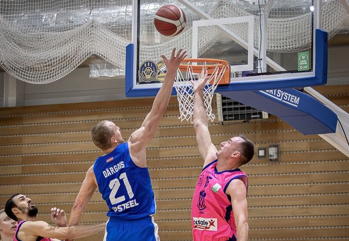 "Ogres" basketbolisti svin uzvaru LIBL mačā Salaspilī