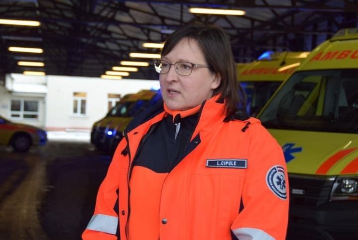 Tikšanās senioriem ar NMPD direktori Lieni Cipuli Ikšķilē
