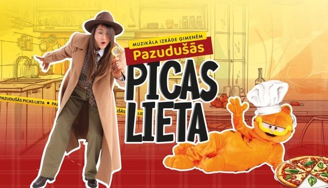 Izrāde bērniem "PAZUDUŠĀS PICAS LIETA" Ogrē