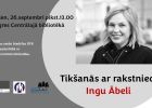 Attēls rakstam: Tikšanās ar rakstnieci Ingu Ābeli Ogres Centrālajā bibliotēkā
