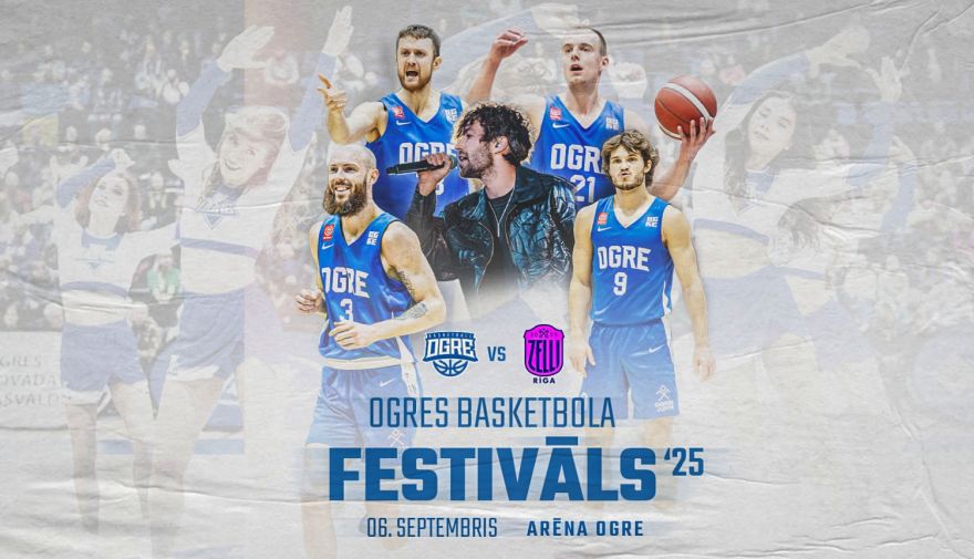 Ogrē norisināsies basketbola sezonas atklāšanas svētki – “Ogres basketbola festivāls ‘25”