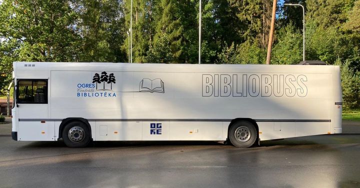 Trešdien bibliobuss dosies uz 4 pieturvietām