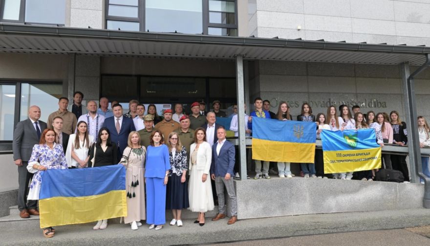 Ogres novada un pilsētas svētku ietvaros Ogrē viesojas Ukrainas pašvaldību pārstāvji