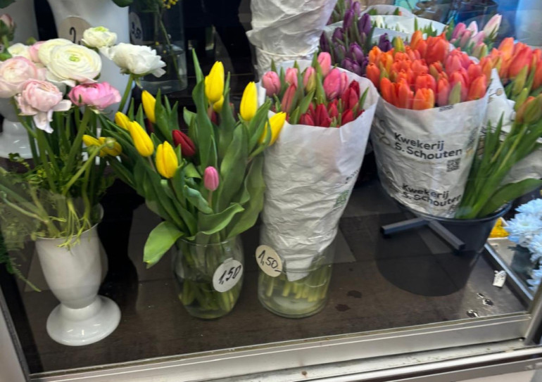 FOTO. Tulpes, rosība un tukši ziedu plaukti: mirkļi no 8. marta Ogrē