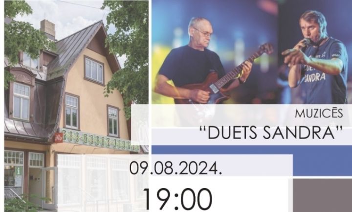 Muzikālais vakars "Vīna valsis" ar "Duetu Sandra"