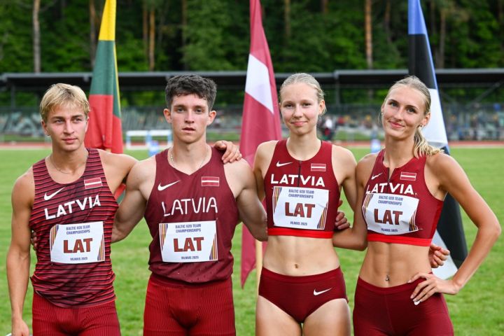 Ogres novada sporta centra audzēkņiem piecas medaļas Baltijas komandu čempionātā