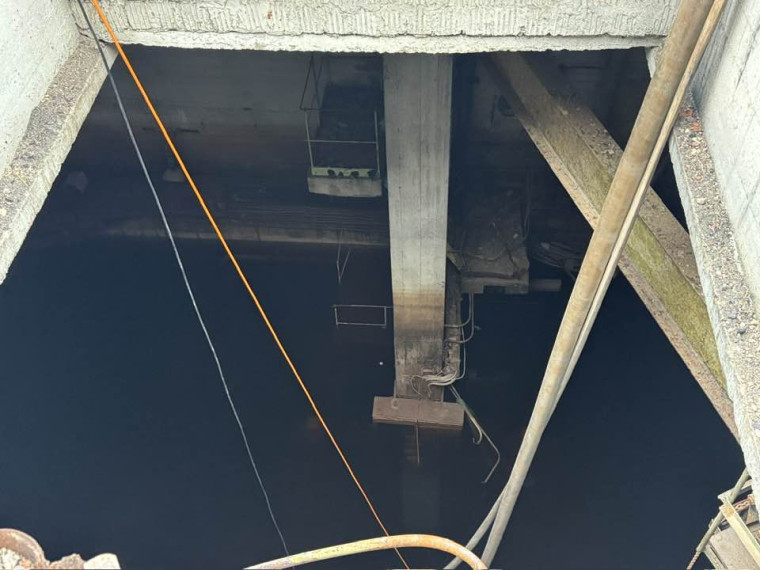 FOTO. Egils Helmanis dalās ar progresu &quot;Ogres vārtu&quot; būvniecībā