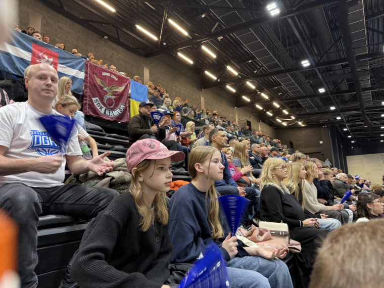 Foto: “BK Ogre” pret “Liepāju” uzvar puslaikā, bet zaudē spēlē