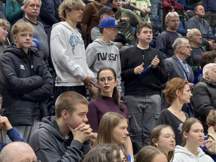 Foto: “BK Ogre” pret “Liepāju” uzvar puslaikā, bet zaudē spēlē