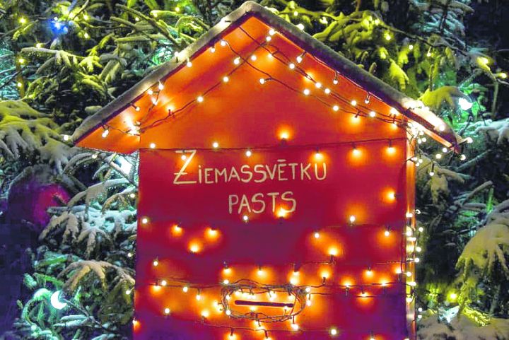 Ķegumā iespēja nosūtīt laba vēlējumus Ziemassvētku vecītim