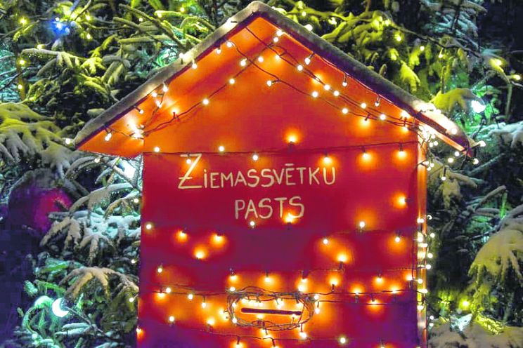 Attēls rakstam: Ķegumā iespēja nosūtīt laba vēlējumus Ziemassvētku vecītim