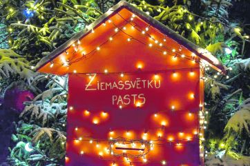 Attēls rakstam: Ķegumā iespēja nosūtīt laba vēlējumus Ziemassvētku vecītim