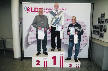 Attēls rakstam: Ikšķilietis – Latvijas vicečempions dambretē