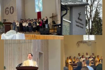 Attēls rakstam: Ogres baptistu draudzei - jau 60 gadi. Jubilejas nedēļā gaidāmi vairāki svētku dievkalpojumi