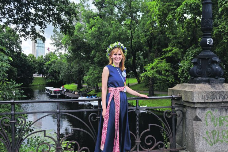 Attēls rakstam: Elīna Klāsone: «Dziesmusvētki ir komandas darbs»