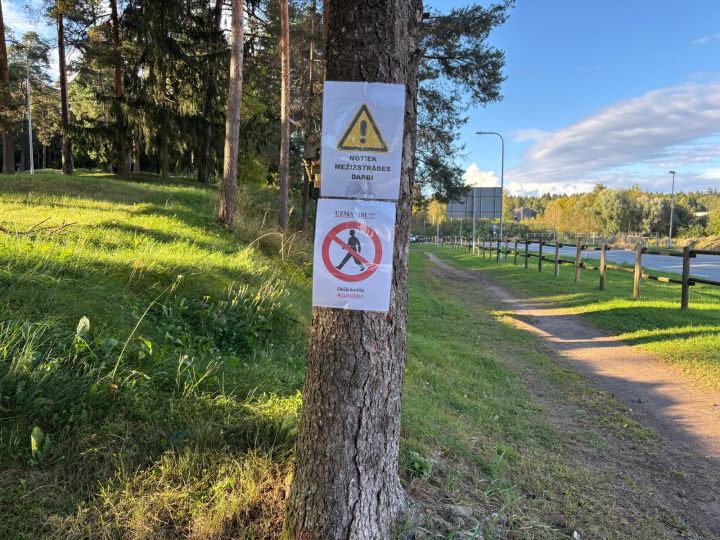 Kas notiek Ogres Zilajos kalnos?
