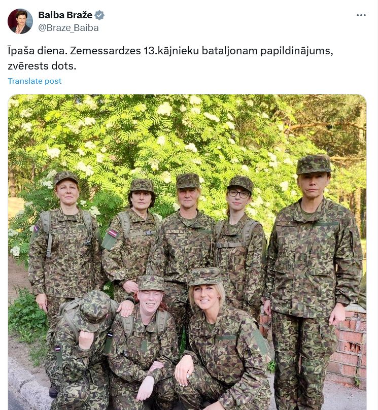 Ekrānuzņēmums no "X"