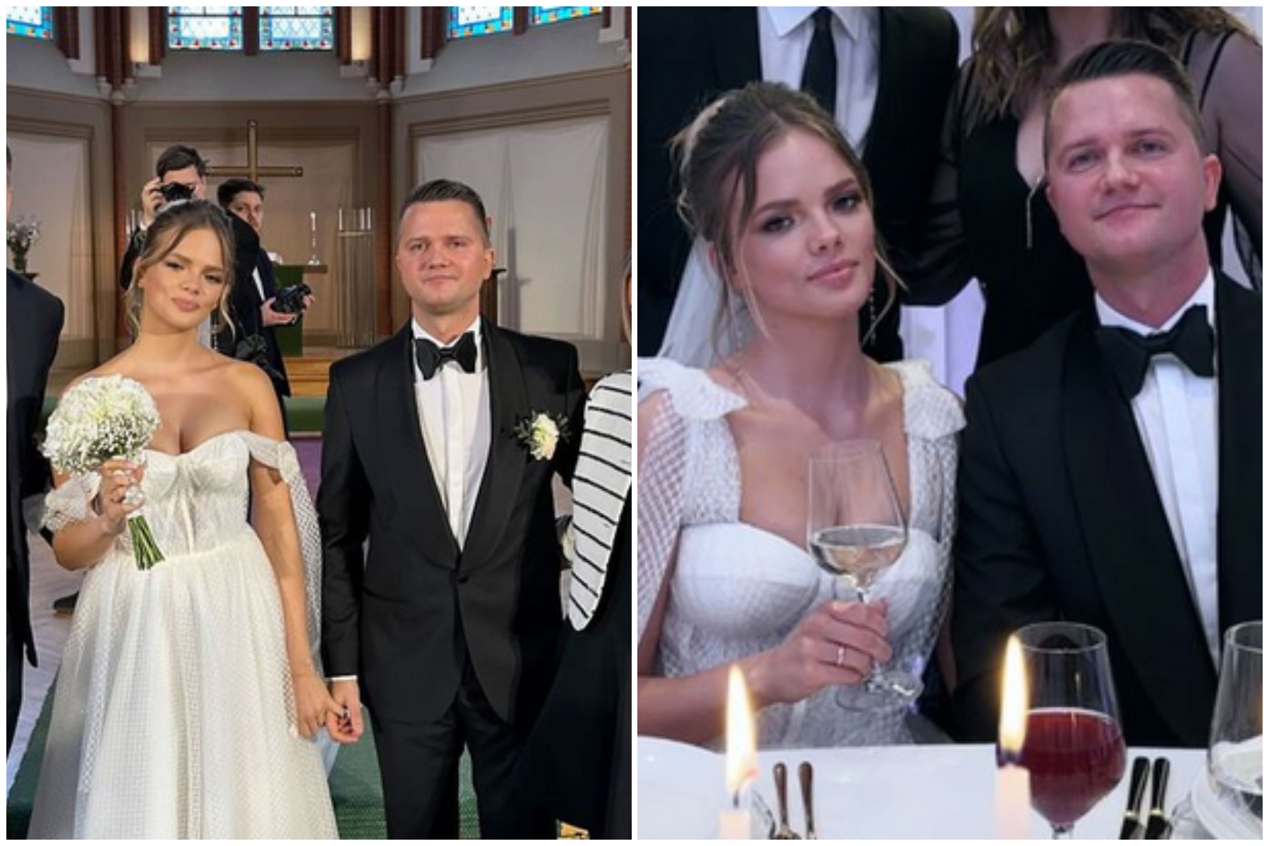FOTO: Dziedošais policists Nikolajs Puzikovs savu dzimšanas dienu atzīmē nu  jau kā precēts vīrs - OGRENET - Tava novada portāls